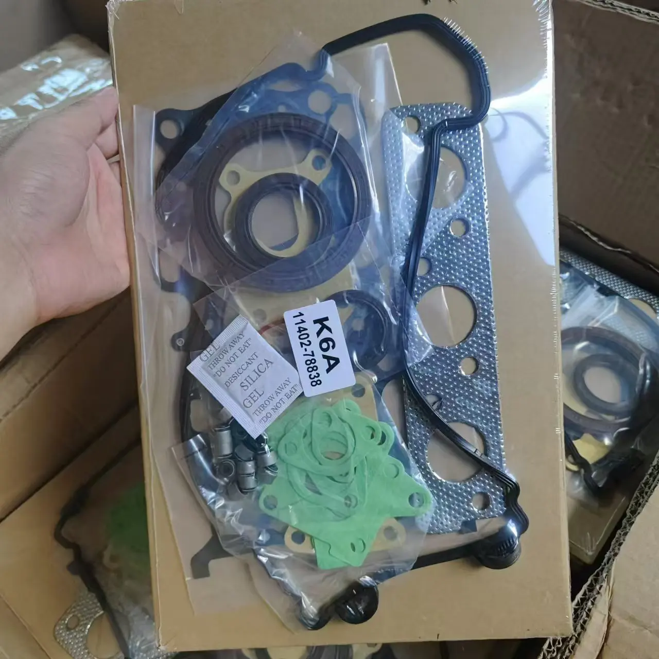 

Комплект прокладок двигателя k6a для прокладки головки блока цилиндров suzuki k6a 11402-78838