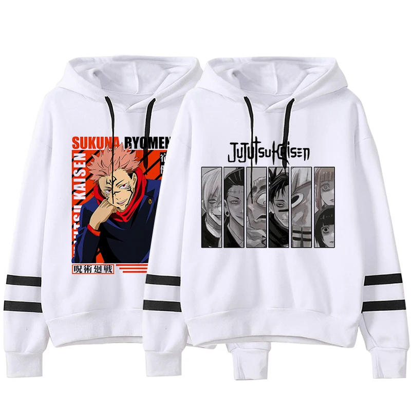 Hot Japanese Anime Men Hoodies Jujutsu Kaisen Graphic Hoodie Unisex Cartoon Streetwear Harajuku Yuji Itadori Sweatshirts Male |