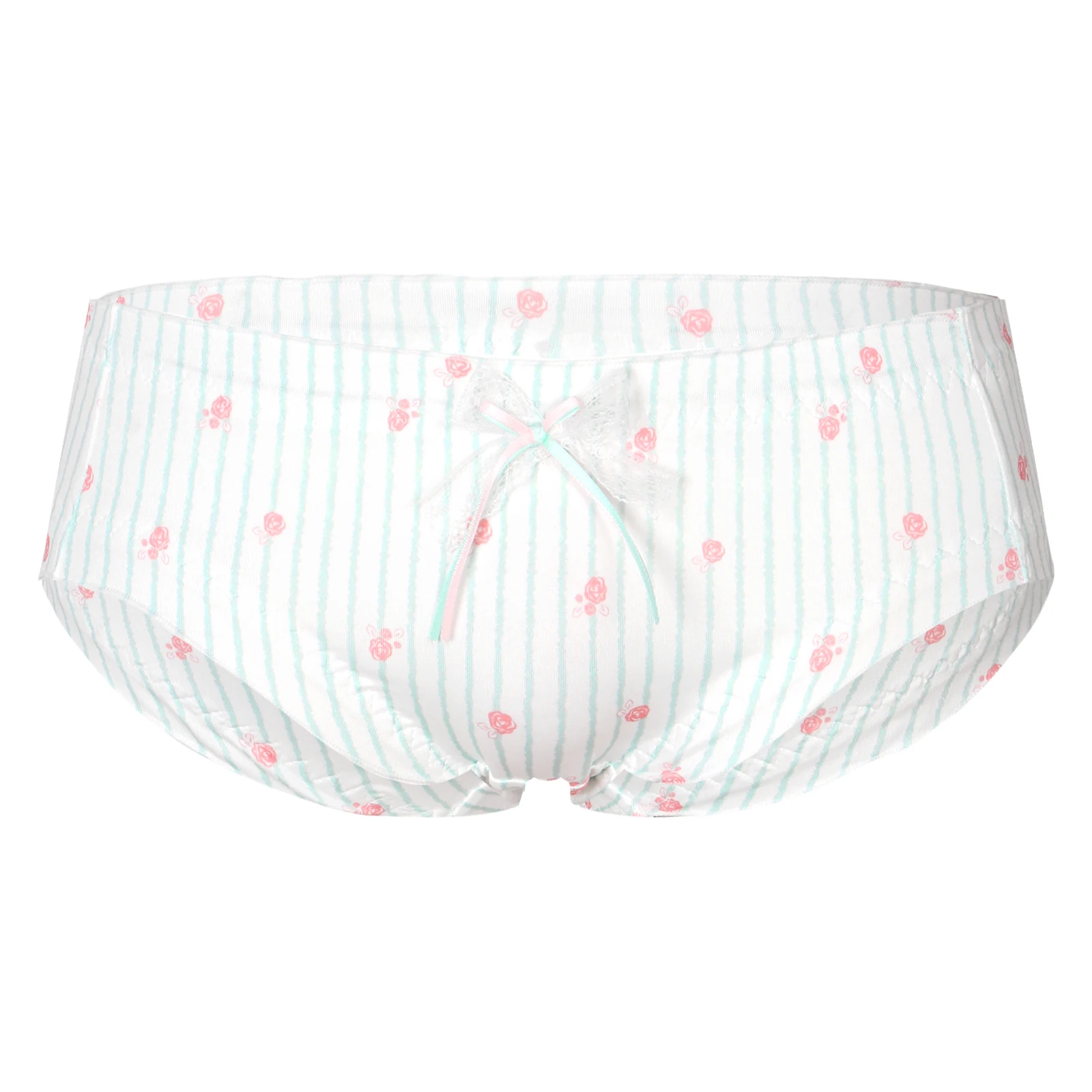 Трусы-брифы мужские хлопковые в горошек с оборками |