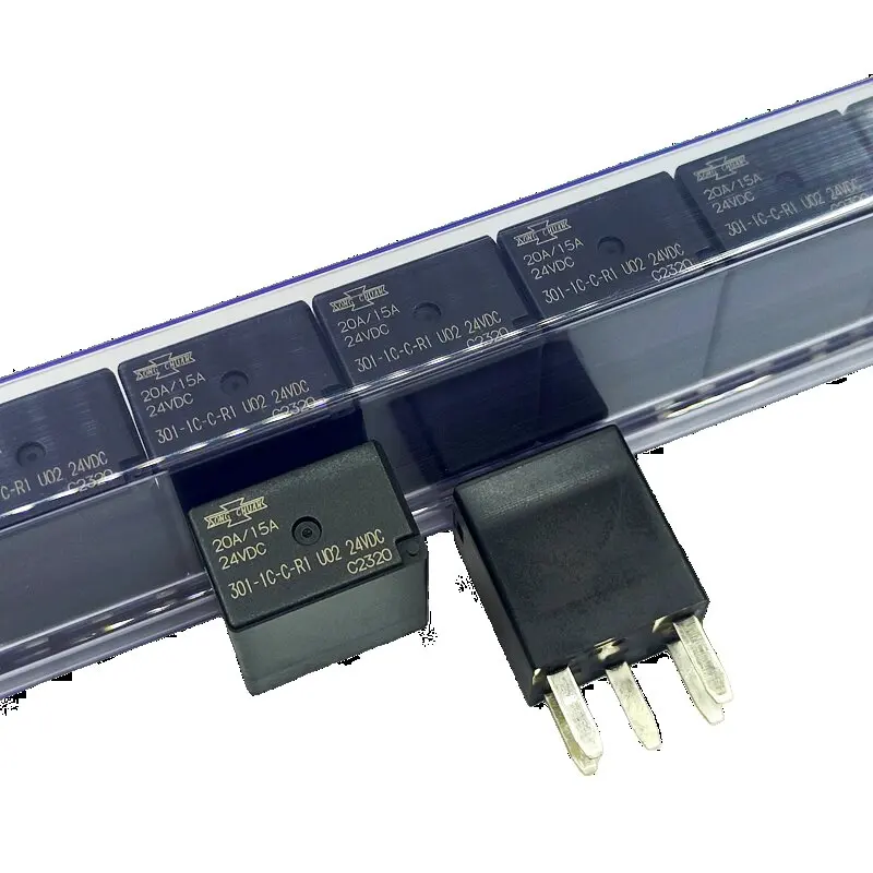 2 шт. 301-1C-C-R1 U02 24 В постоянного тока 20 А/15 А 5 контактов подходит для реле