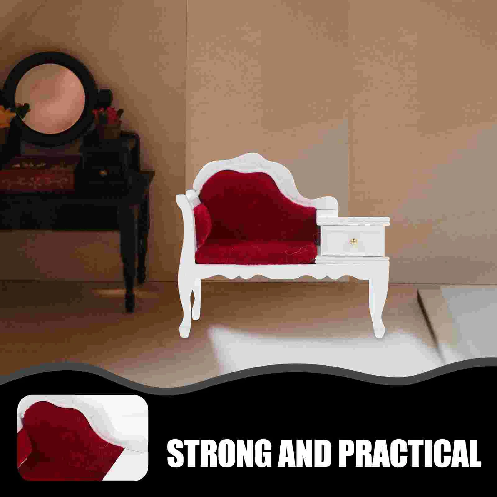 Миниатюрная мебель для кукольного домика кукольный домик диван стул ящик