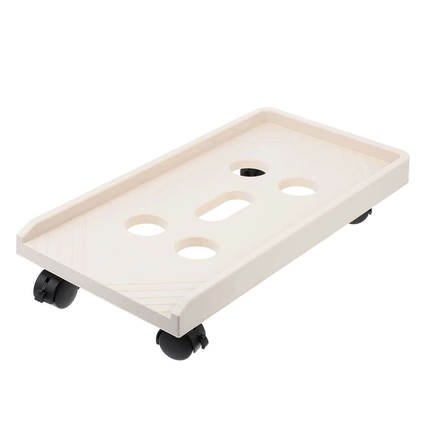 

Computer Host Bracket Case Holder Laptop Mount Mainframe Towing Hollow Plastic Stands Movable Racks Office Phone