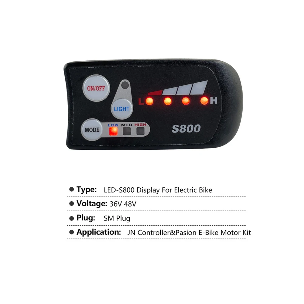 Новый практичный дисплей для электронного велосипеда черный контроллер JN