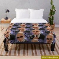 mr worldwide pitbull throw blanket quilt bedding for girls children adult gift bedroom decor size variety for styles