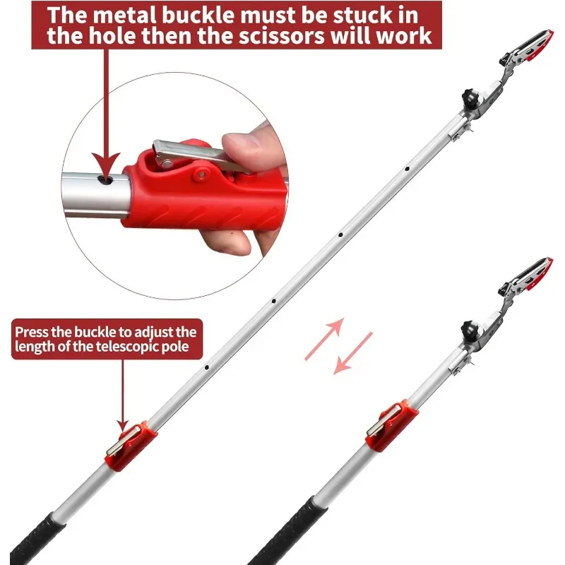 Домашний трайка для сада телескопический секатор диаметром 1 дюйм и фиксатор
