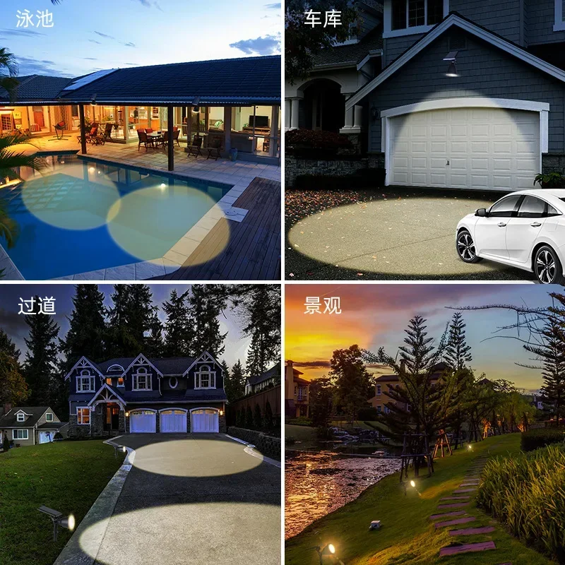 Газонные фонари Солнечная лампа наружное освещение ландшафтные для газона не