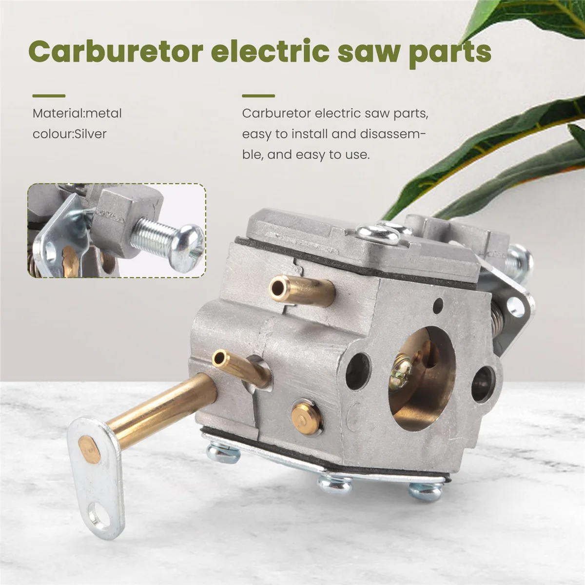 Карбюратор для бензопилы Homelite 33Cc модель 300981002 карбоновая щетка Ryobi RY74003D замена