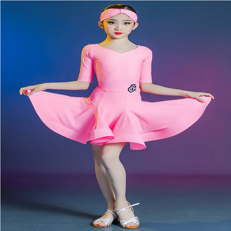 Детское платье для латиноамериканских танцев новая осенне-зимняя большая