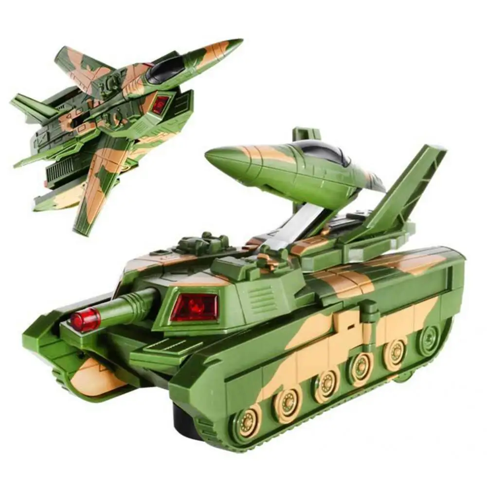 

Practical 2 in 1 Glider Plane Tank Army Toy Army Toy Vivid Attractive