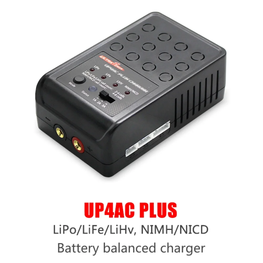 

Зарядное устройство UltraPower UP4AC Plus для 2-4S Lipo LiHV Lilon LiFe RC моделей аккумуляторов FPV Дронов и радиоуправляемых автомобилей