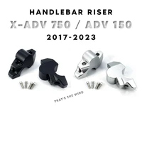 motorcycle handlebar riser 28mm drag handle bar clamp extend adapter backwards for honda x adv 750 xadv750 xadv adv 150 adv150