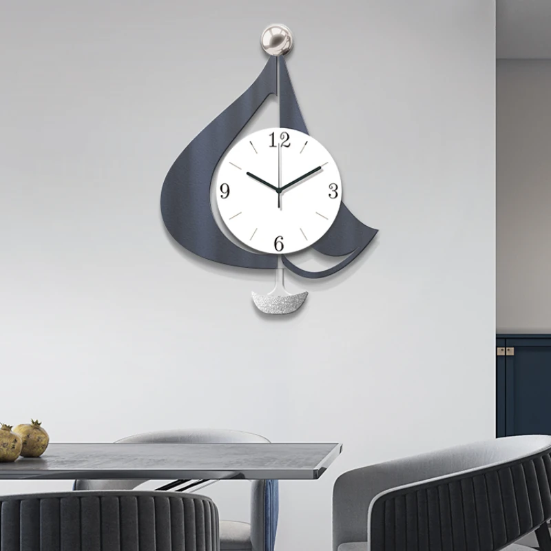 Acrylic Bedroom Wall Clock Kids Room Quiet Creative Luxury Wall Clock Modern Living Room Relog De Pared Minimalist Decor YY50WC