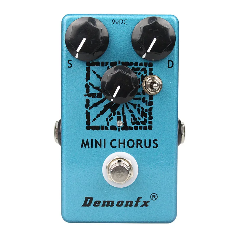 Demonfx MINI CHORUS High Quality Guitar Effect Pedal Chorus With True Bypass
