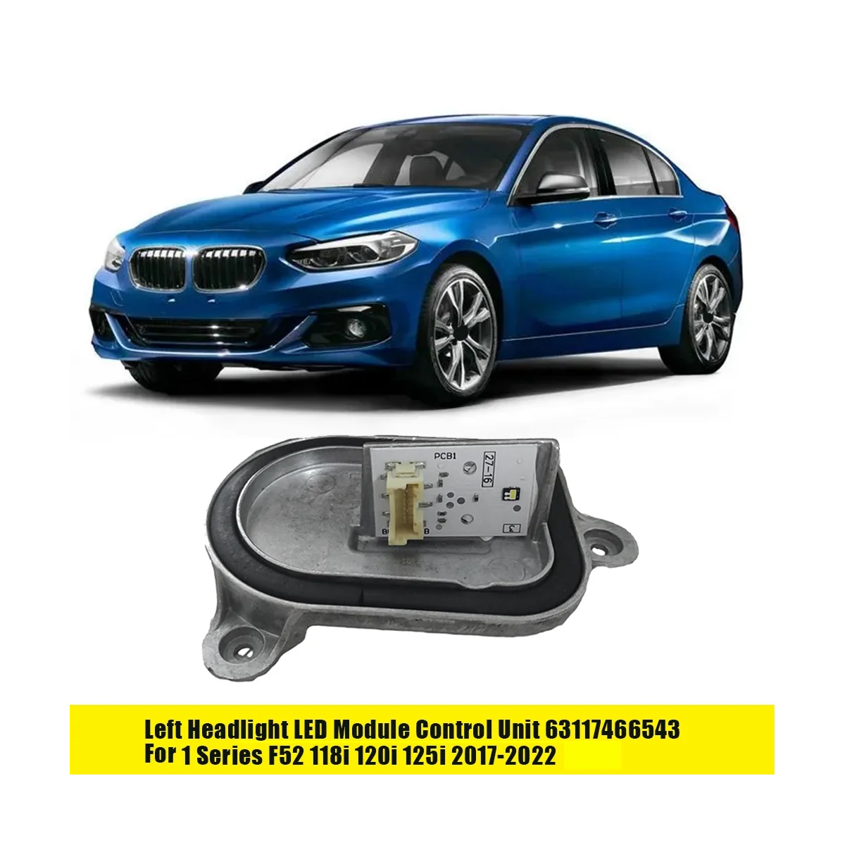 1 пара автомобильные фары головного света модуль 63117466543 63117466544 для BMW серии F52 2017-2022