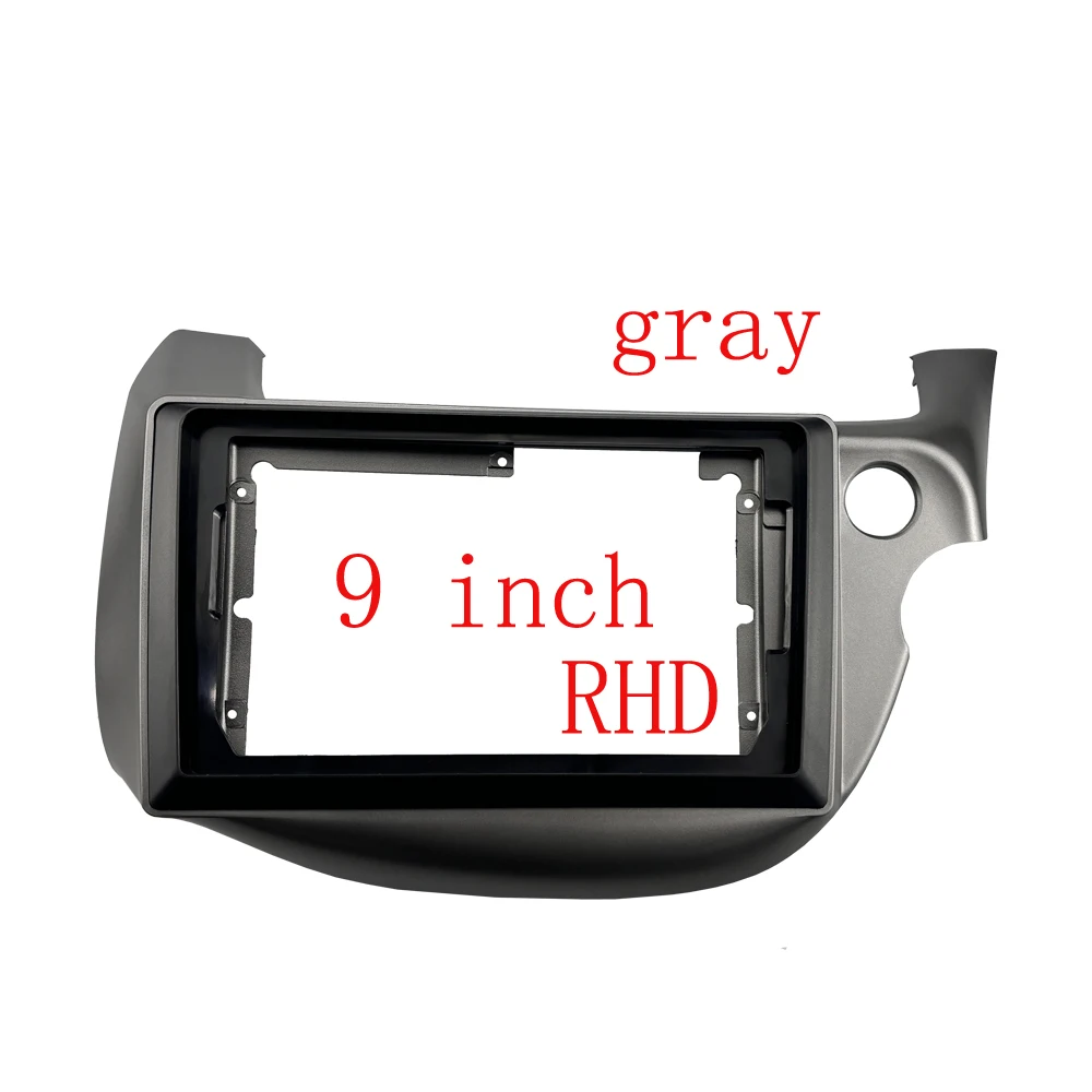 

2 DIN 9-дюймовая автомобильная рама, адаптер для фасции для Honda Fit Jazz 2008-2013, Android-радио, комплект панели для установки приборной панели