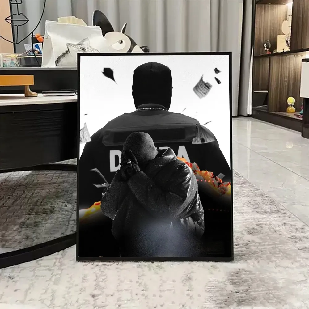 Канье Уэст Донда печать плакатов фестиваль произведений искусства спальня клуб