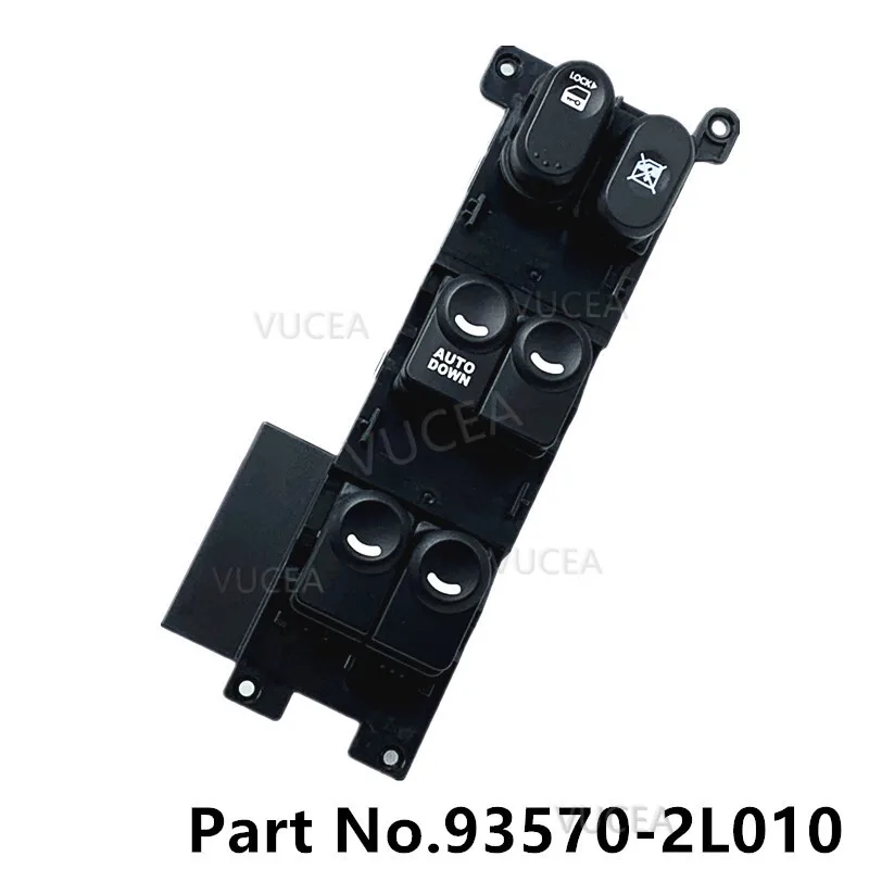 Фото 935702 L010 93570-2L010 Переключатель окна с лифтом со стороны водителя для Hyundai i30 I30cw 2008 2009 2010 2011, передний левый переключатель управления №1