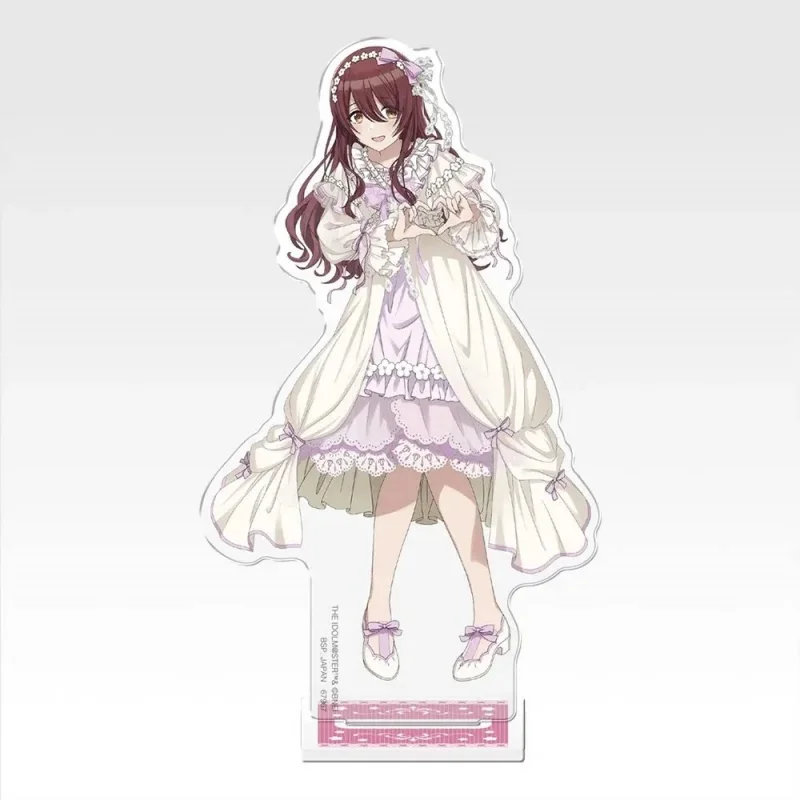 Фото Акриловая фигурка-подставка THE iDOLM@STER SHINY COLORS ANIME 15 см, держатель для косплей-аксессуаров, топпер, брелок на день рождения, Рождество, для фанатов №3