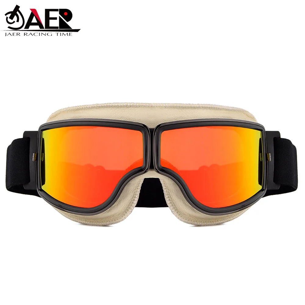 Винтажные очки в стиле ретро мотоциклетные для круизера мотокросса скутера