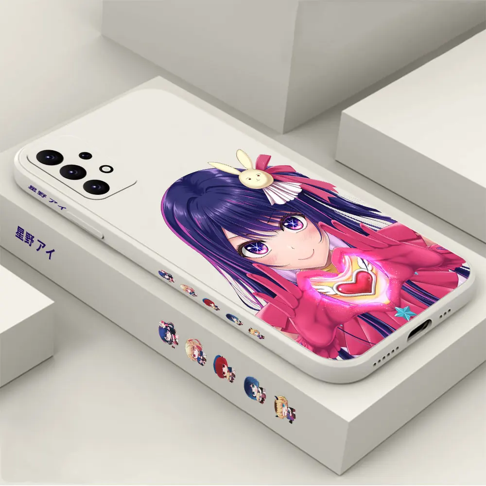 

Japan Anime Hoshino Ai Phone Case For Samsung A91 A81 A73 A72 A71 A53 A52 A51 A50 A42 A33 A32 A31 A23 A33 A21S A20S A20 5G Cover