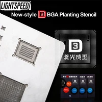 3d ic chip bga reballing stencil kits set a8 a9 a10 a11 a12 stencil tin plate hand tools for iphone 6 7g 8g 8p xr xs max series