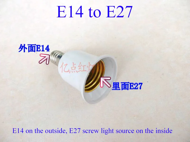 

Переходники патронов YDH E14 в E12, E27, GU10, MR16