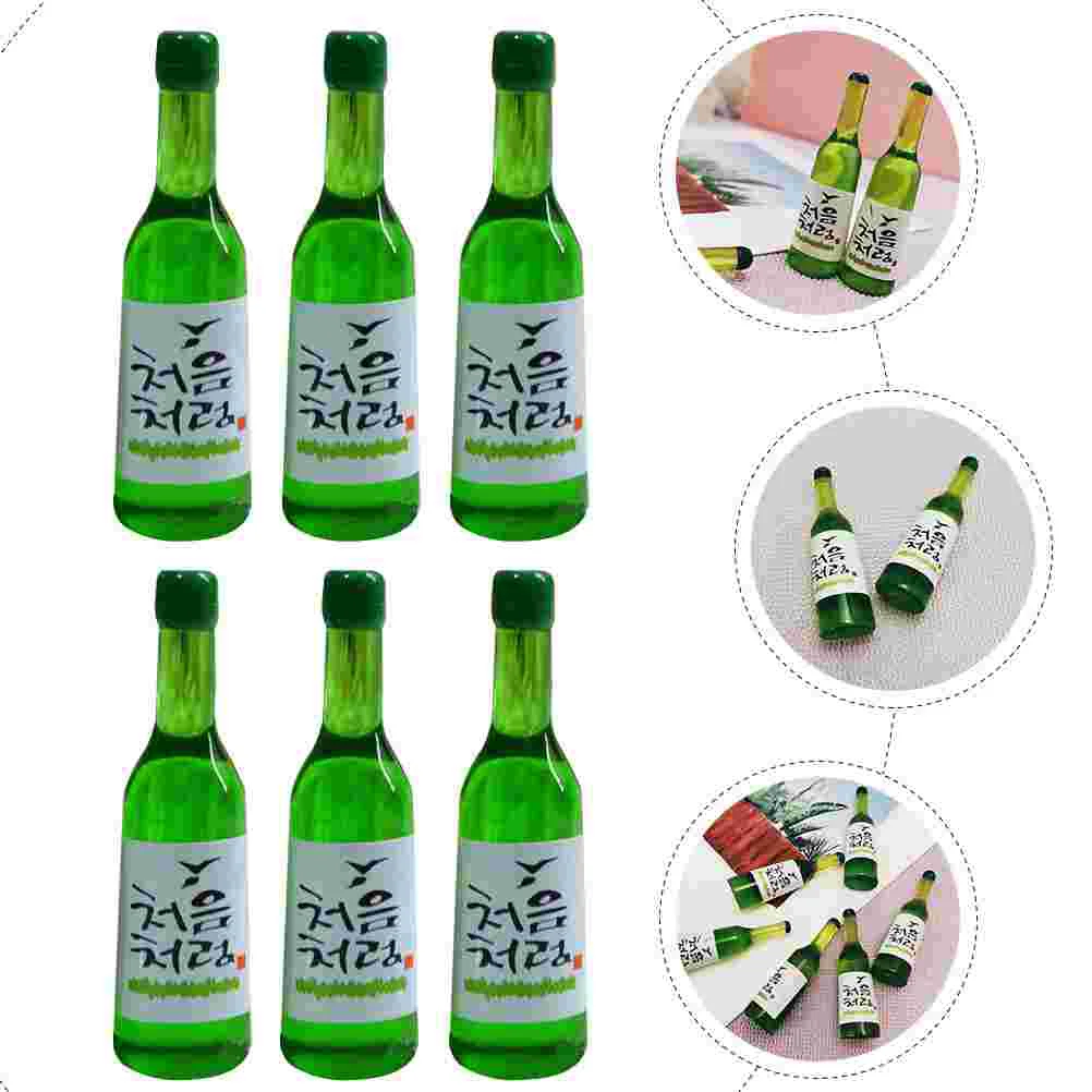 15 шт. имитация риса крошечные бутылки для дома мини-бутылки сувениров