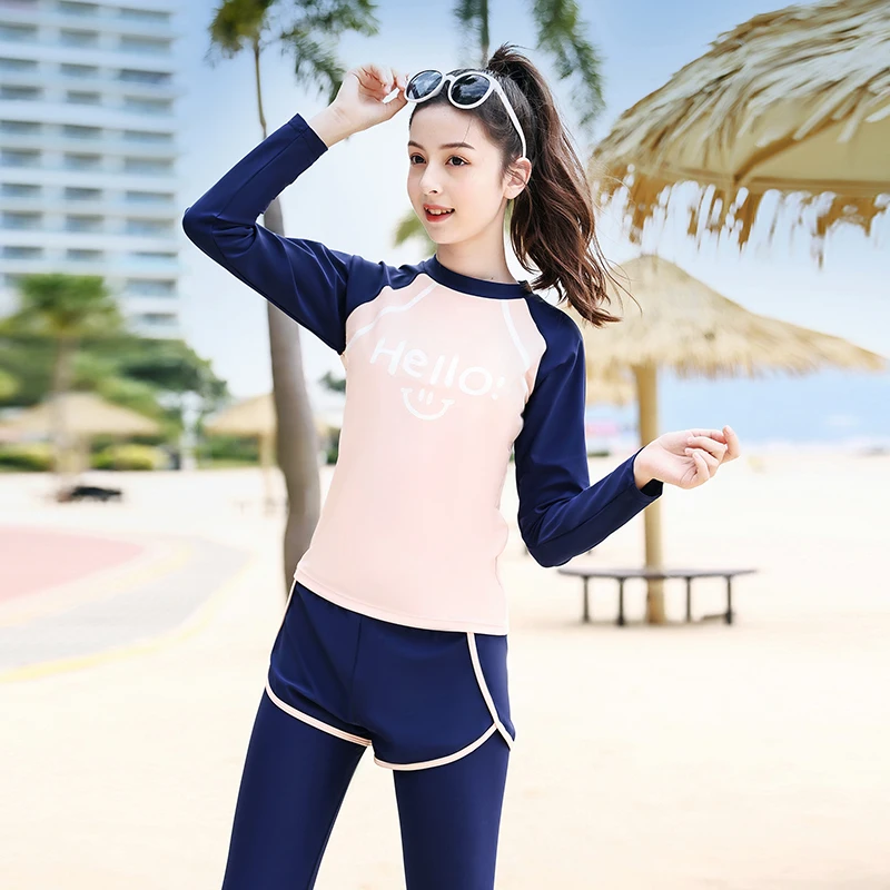 Профессиональные детские купальники для девочек детей среднего возраста