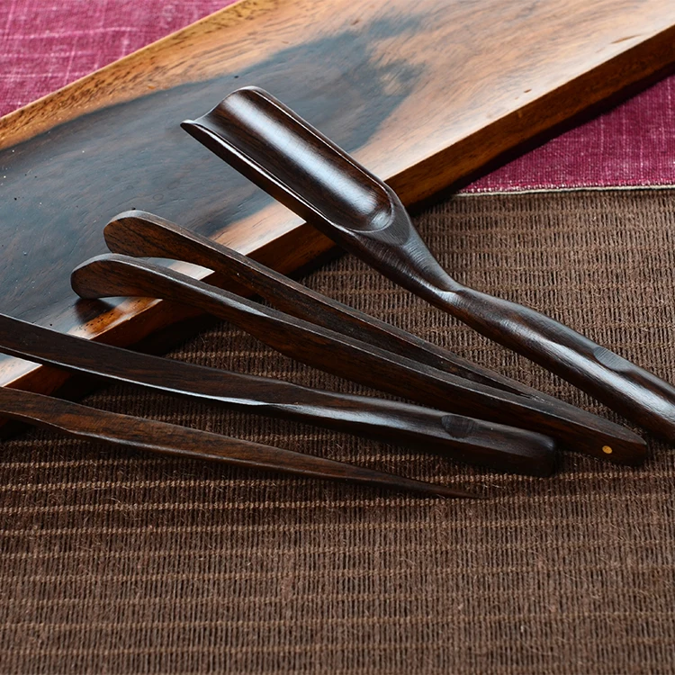 

Набор деревянных бамбуковых инструментов для чайной церемонии 4 шт