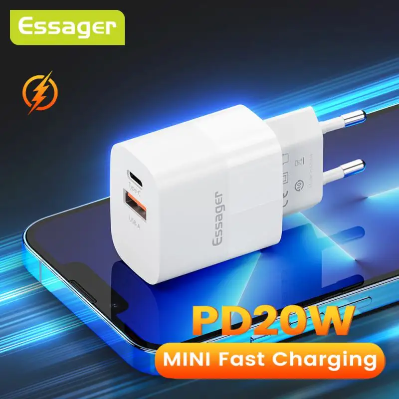 

Quick Charge Mobile Phones Fast Charger Usb Type C Charger Pd 20w Fast Charging Portable Charging Adapters Portable Wall Charger