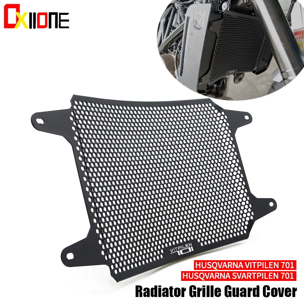 

Алюминиевый радиатор для мотоцикла Husqvarna Vitpilen 701 2018 2019 2020 2021 Svaetpilen 701 2019-2021, решетка радиатора, защитная крышка