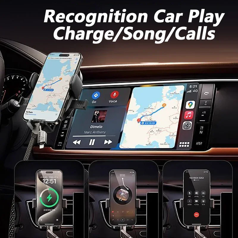 Фото Зарядный кабель Remax RC-C189 65 Вт 4 в 1 USB A C T to Type C Кабели Fast Lightning для HUAWEI Xiaomi Телефон iPhone 15 Pro Max №5