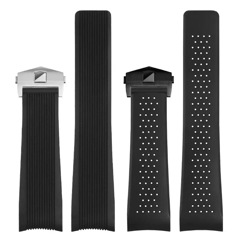 Ремешок для часов из натурального каучука водонепроницаемый спортивный мягкий