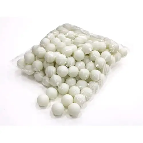 

Performance-Quality White Table Tennis Balls (144 pack) Pickleball paddle cover Overgrip Tennis accessories Badminton racket onl