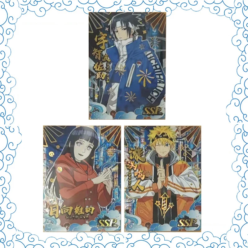 

NARUTO Latest SSP Card Hyuga Hinata Uchiha Sasuke Uzumaki Naruto anime characters Limited game collection card