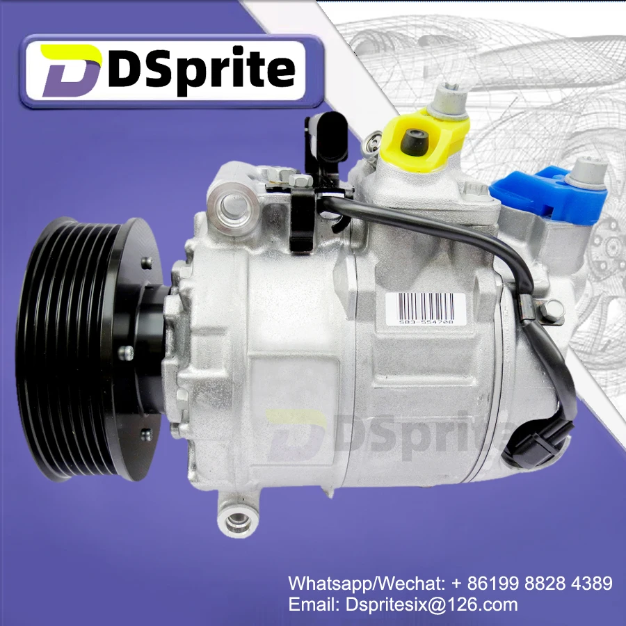 Автоматический компрессор переменного тока 7L6820803L для VW Touareg Audi Q7 2005-2015 3.6L 4711392 4711516