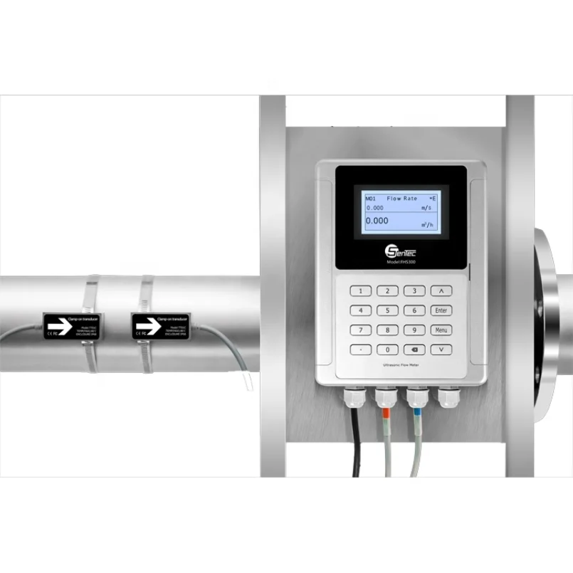 

FHS300 High Accuracy Water Liquid Insertion Type OR Clamp on DN25mm~DN1200mm Ultrasonic Flow Meter