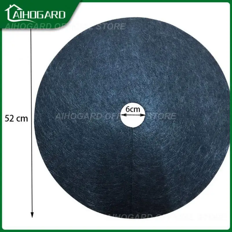 

Thickened Protector Mat Non Woven Tree Plant Protection Weed Mats 20 Ground Spikes Universal Mulch Ring Weeding Barrier 6 Pack