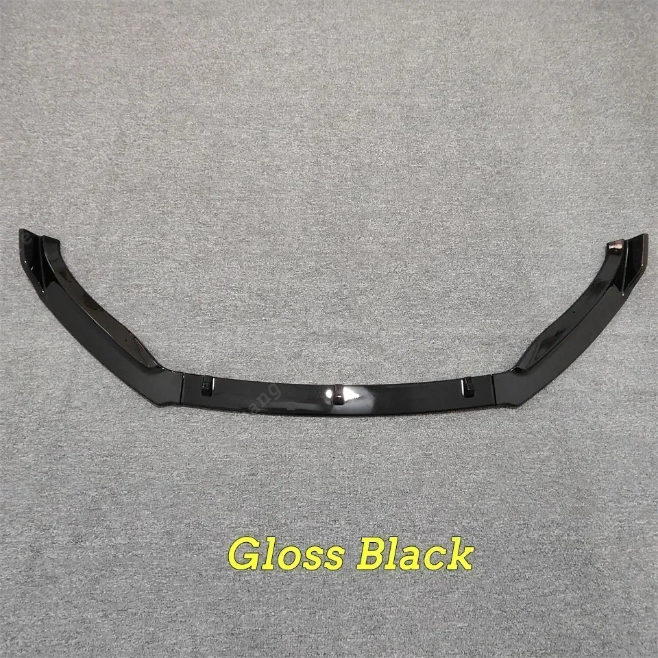 

Для VW Passat B8 2014 2015 2016 2017 2018 2019 передний бампер, сплиттер, спойлер, защитный комплект кузова, автомобильные аксессуары, черный блеск