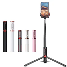 150cm/81cm Wireless Selfie Stick Tripod Phone Stand Holder Tripod for Mobile Extendable Portable Aluminum Alloy for Smartphone 