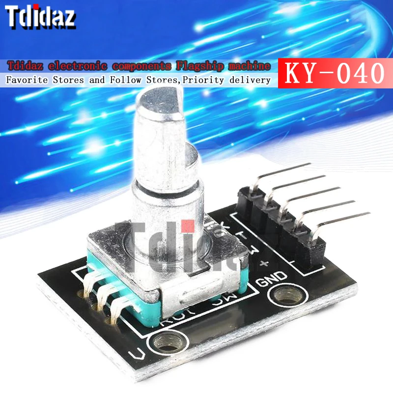 Модуль поворотного датчика Arduino EC11 360 градусов |