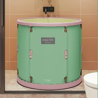bucket household bathtub accesoires lid foldable bathtub plastic bucket wanna skladana dla doroslych portable ice bath tub