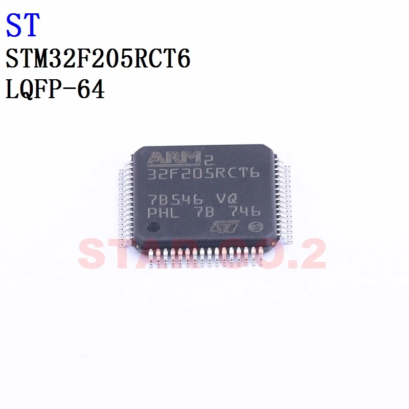 

1PCSx STM32F205RCT6 LQFP-64 ST Microcontroller