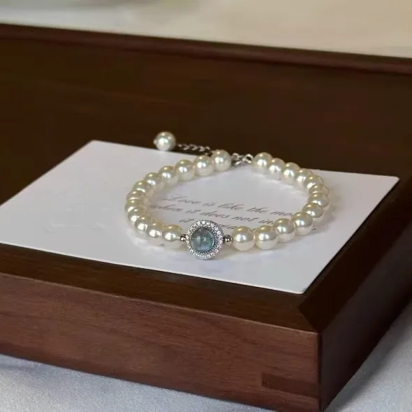 Hailanbao браслет с имитацией жемчуга для женщин нишевой дизайн высококачественный и