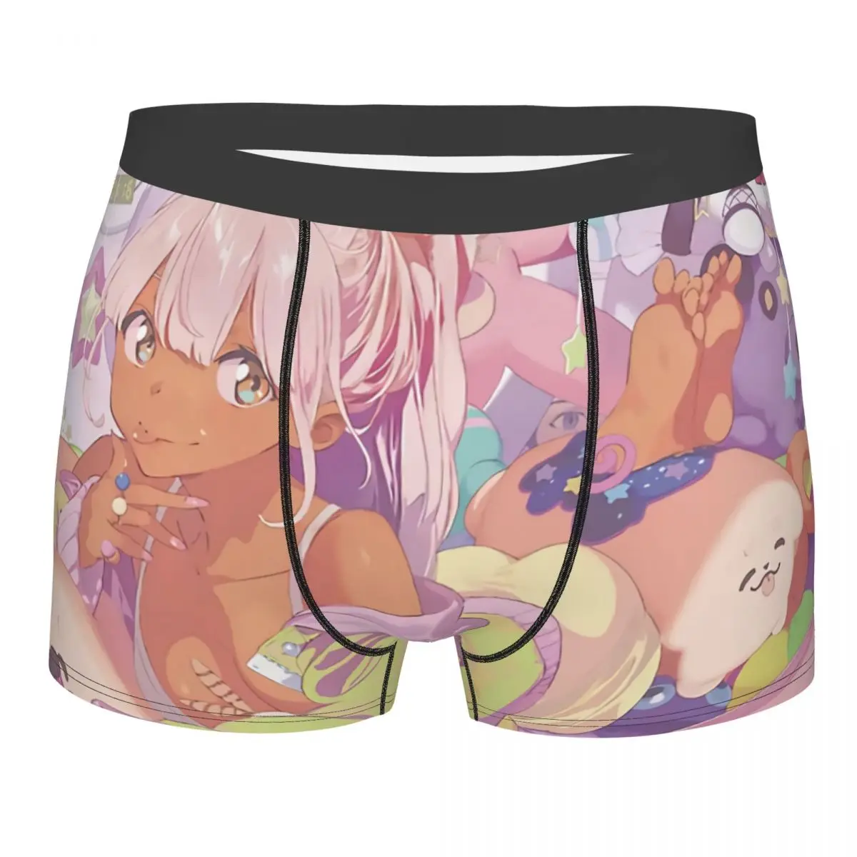 

Красивое Hololive производство фиксирующих виртуальных Youtuber Vtuber трусики брифы Мужское нижнее белье сексуальное