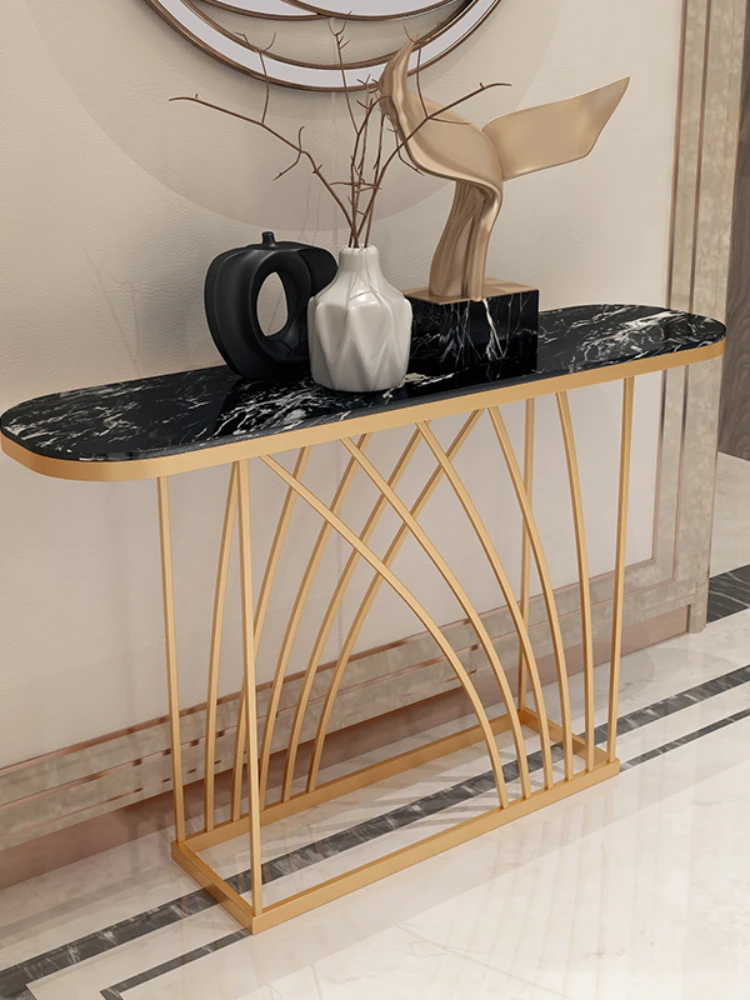 Настольные консоли TLL из кованого железа украшение для гостиной наборы золотого