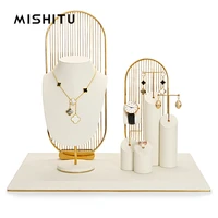mishitu metal jewelry display rack luxury decoration for window shop customizable original design decor props