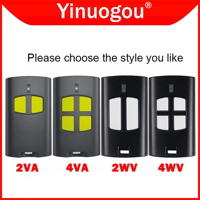 

For BENINCA TO GO 2VA 4VA 2WV 4WV Garage Door Remote Control 433.92MHz Rolling Code BENINCA TO.GO 2 4 VA WV Gate Remote Control