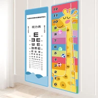 montessori kids learning educational eye chart height ruler toys child board game for baby boys 6 year indoor outdoor sports toy