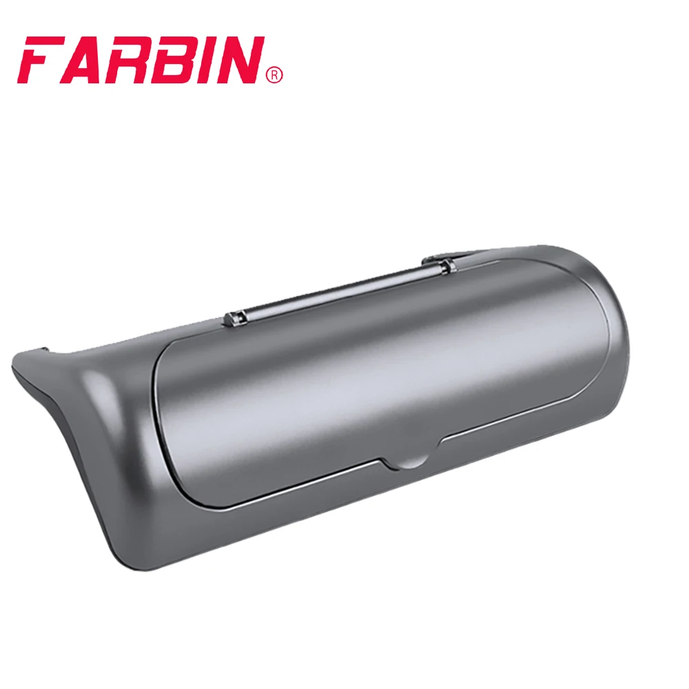 

FARBIN Dedicated Glasses Storage Box Car Glasses For Tesla Model 3/Y Car Accessories Accessory Interior Storage Box